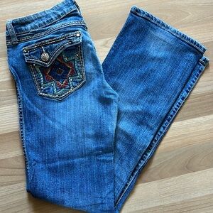 Wrangler Rock 47  ultra low rise  Bootcut Jean 5x32